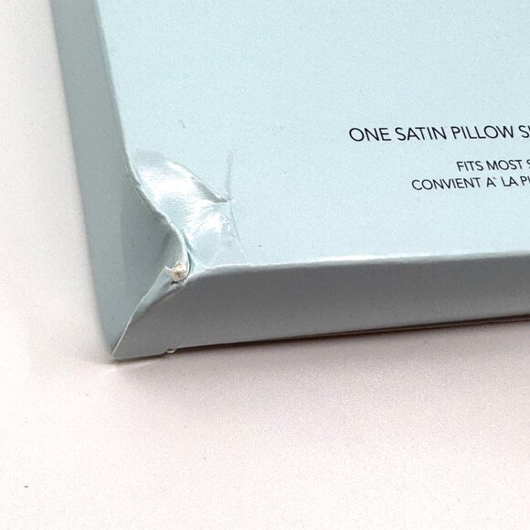 The Silked Satin Pillow Sleeve, Open-Ended Design, 26" x 18", Grey - Picture 12 of 12